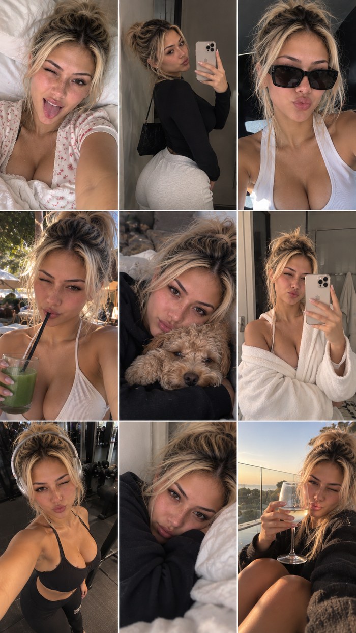 Pellicule privée de Jenny Kyo, selfies du quotidien