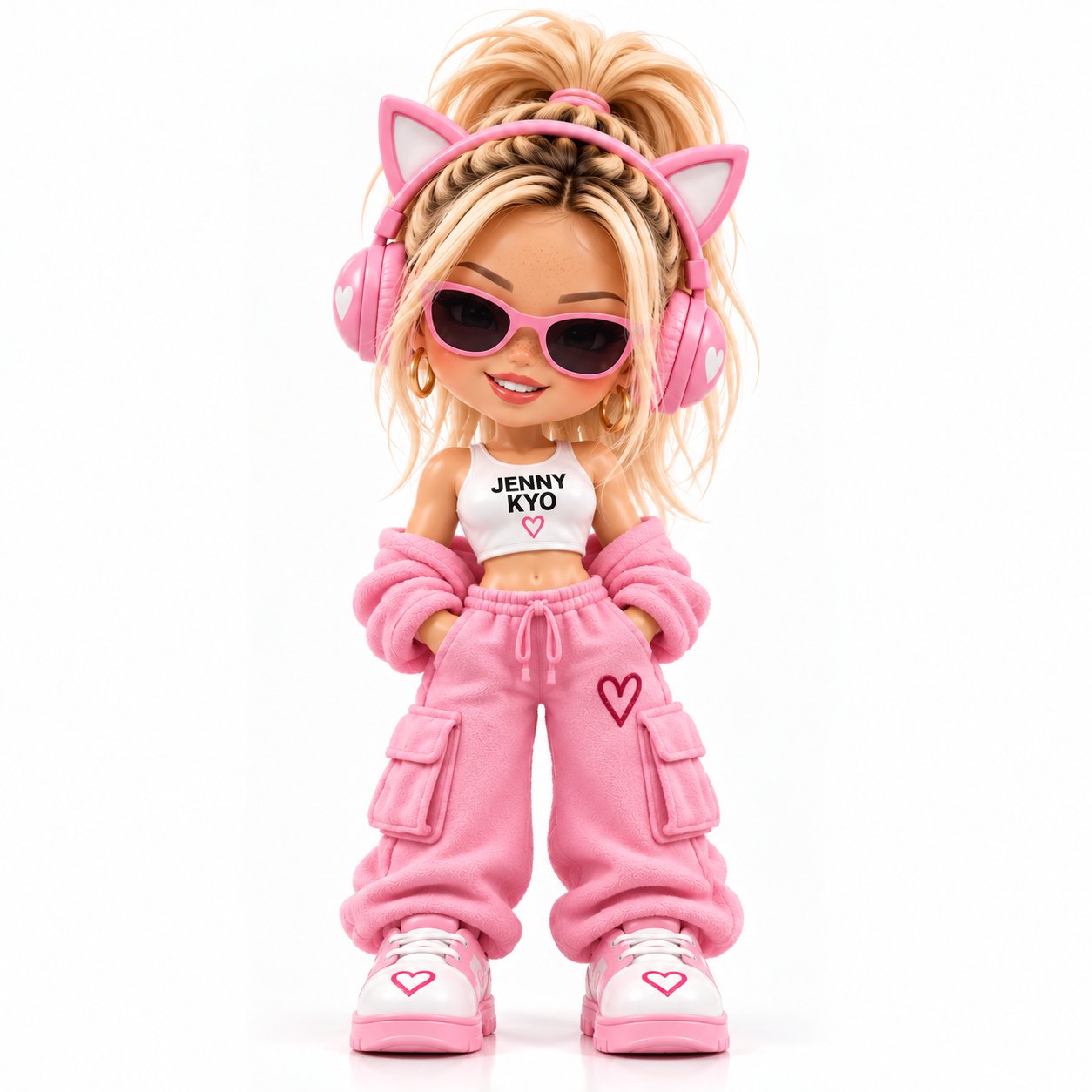 Figurine Jenny Kyo Kitty Pink